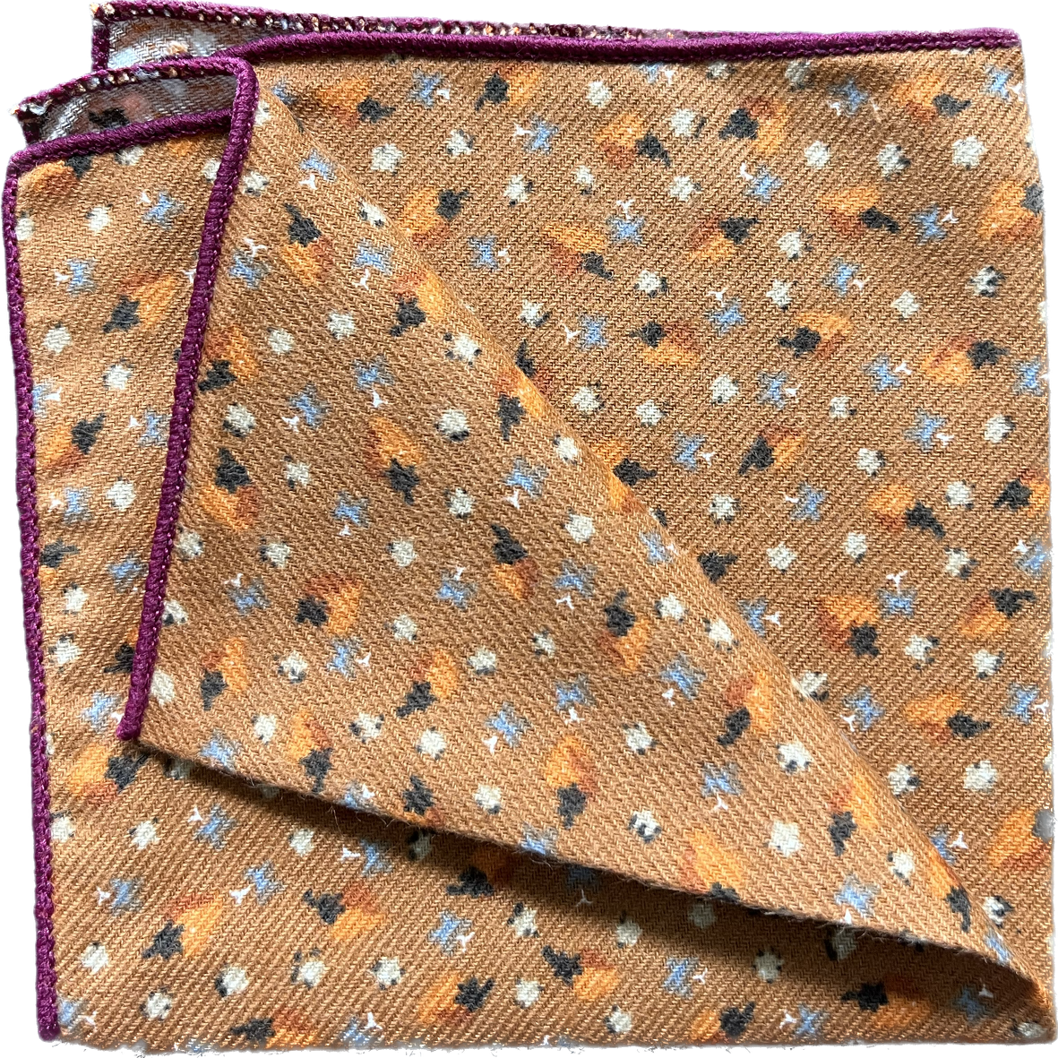 Lùnastal Gold Cotton Pocket Square