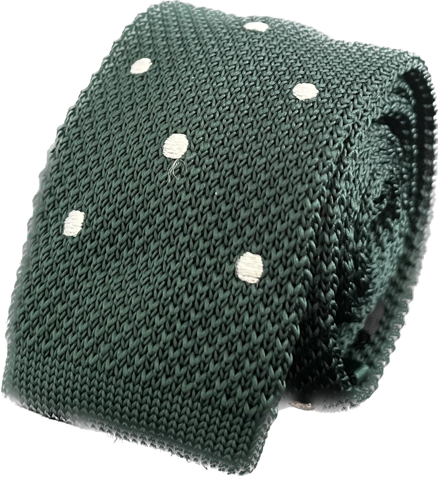 Edinburgh Green Knit Tie