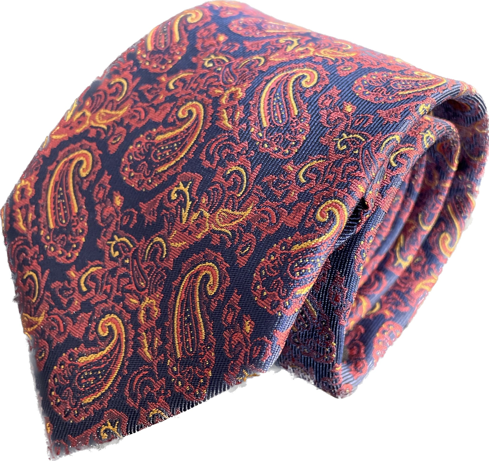 Harvest Paisley Silk Tie