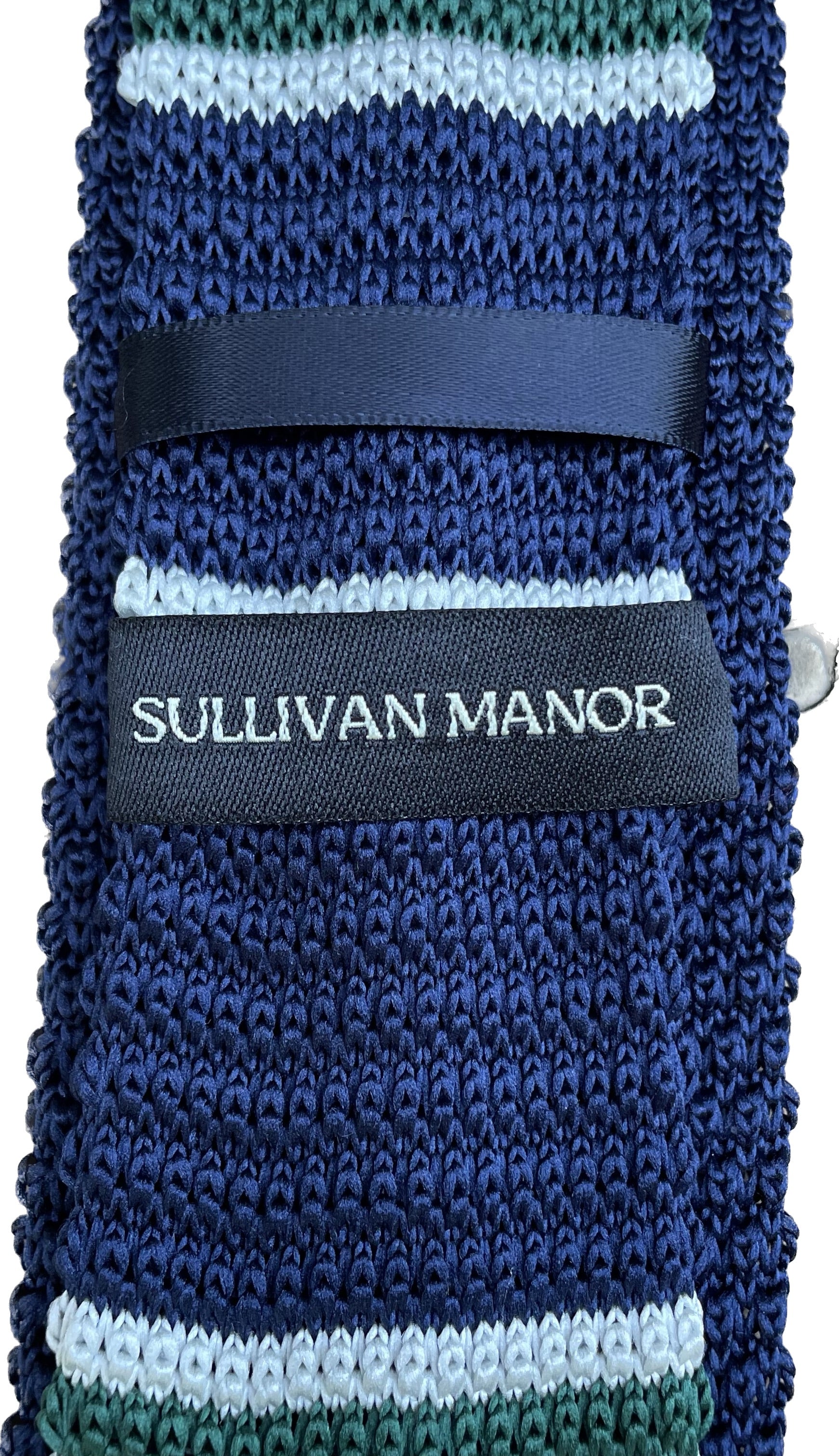 Spey Navy Blue Knit Tie