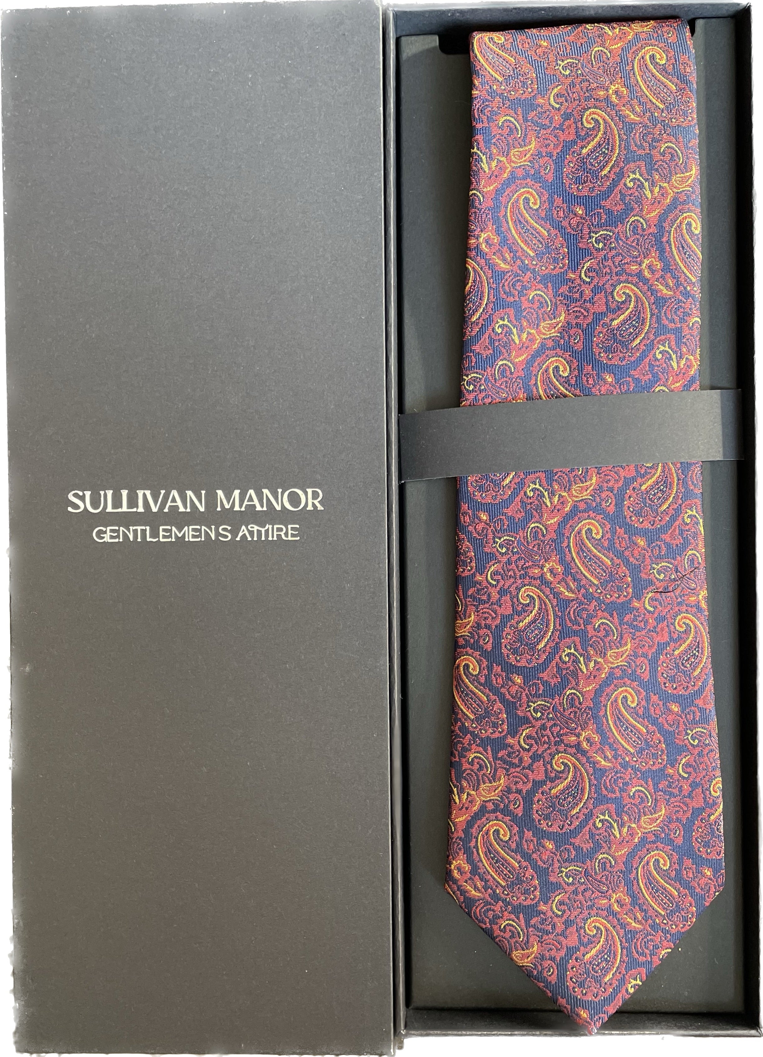 Harvest Paisley Silk Tie