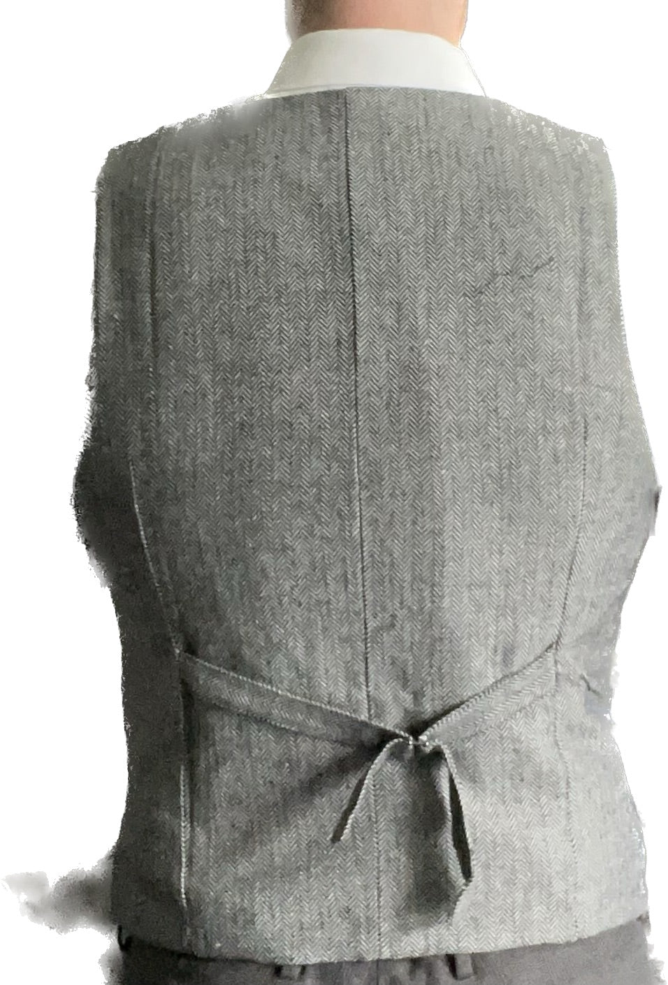 Waistcoat in Mid-Grey